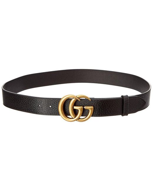 gucci reversible leather belt with double g buckle