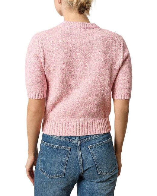 Lilla P Pink Marled Pullover