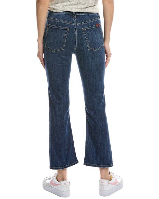 7 For All Mankind Blue Carmelia Broken Twill High Rise Slim Kick Jean