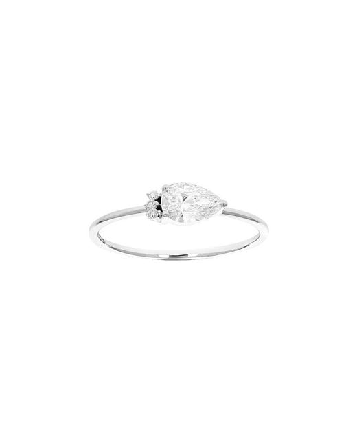 Amairah White 14K 0.50 Ct. Tw. Lab-Grown Diamond Engagement Ring