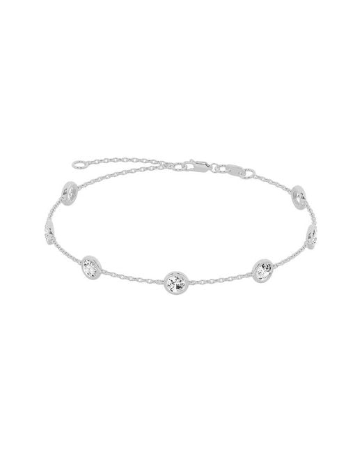 Lab Grown Diamonds Multicolor 14K 2.00 Ct. Tw. Lab Grown Diamond Station Bracelet
