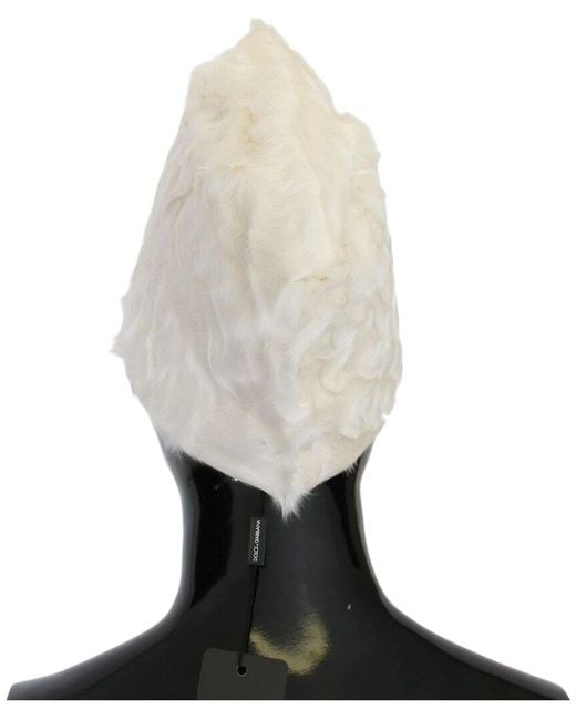 Dolce & Gabbana White Beanie