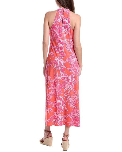 Tommy Bahama Pink Paradiso Petals Maxi Dress