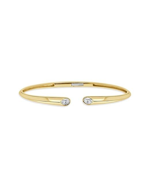 Sabrina Designs White 14K 0.40 Ct. Tw. Diamond Stackable Bangle