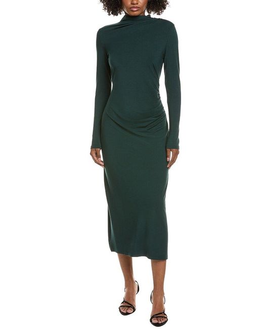 Vince Green Turtleneck Dress