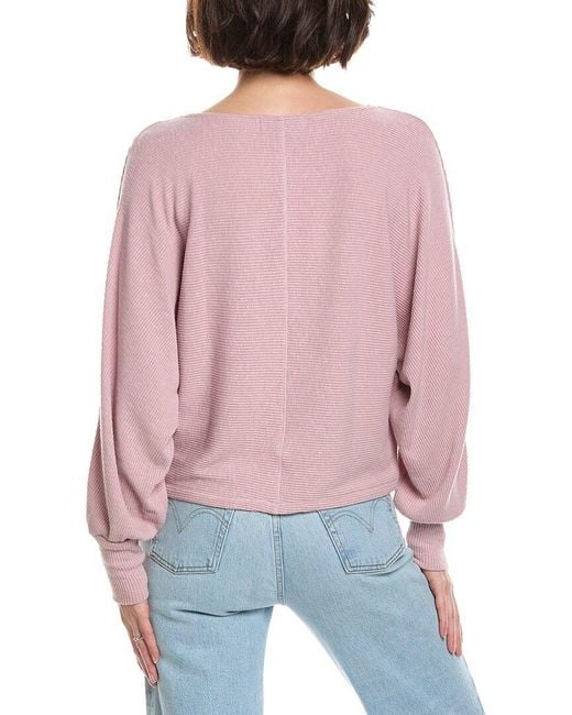Michael Stars Red Roxy Top