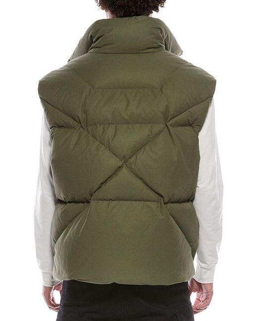Khrisjoy Green Oversized Puffer Vest for men