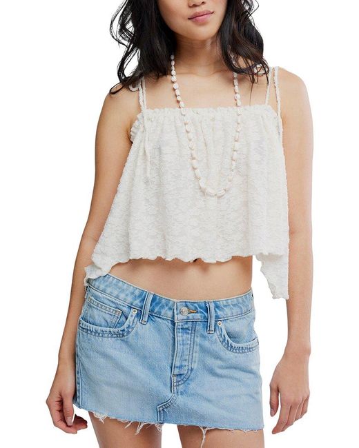 Free People Blue Briana Tank