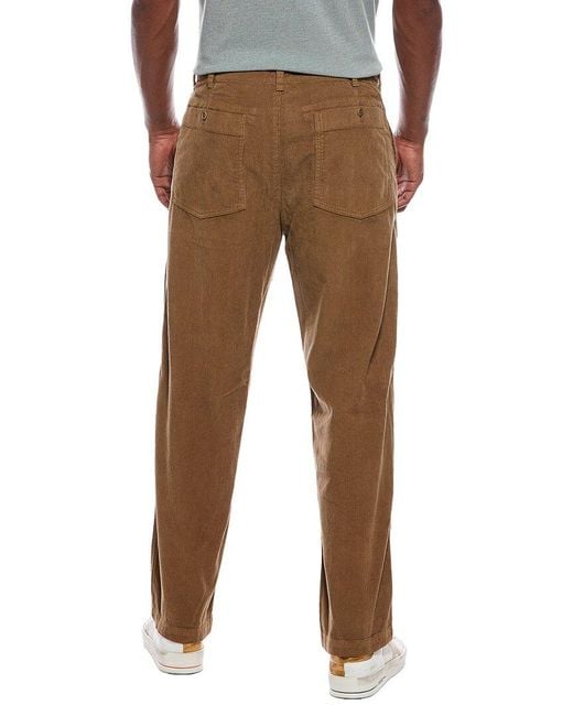 Madewell Brown Fatigue Corduroy Pant for men