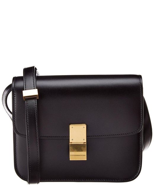 Céline Black Teen Classic Leather Shoulder Bag