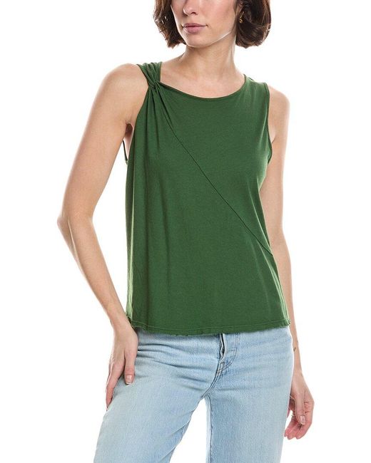 Michael Stars Green Kehlani Tank