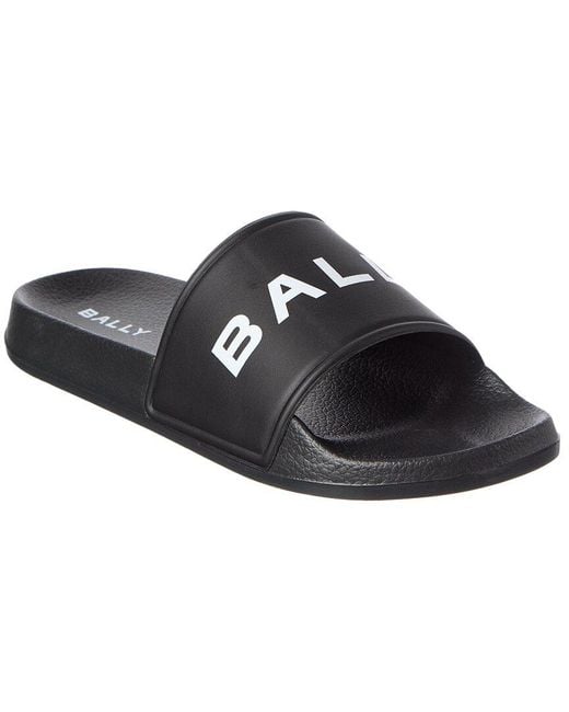 Bally Black Summer Slide for men