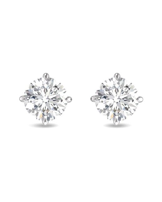 Diamond Select Cuts White 14k 1.25 Ct. Tw. Diamond Earrings