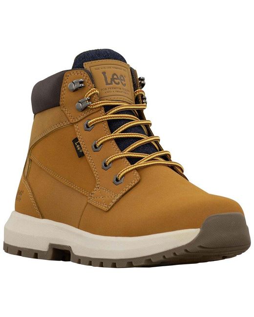Lee Jeans Brown Riker Boot for men
