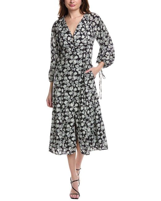 Rebecca Taylor White Alicia Midi Dress