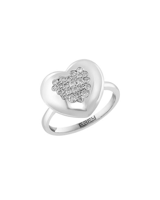 Effy Fine Jewelry White 0.32 Ct. Tw. Diamond Ring