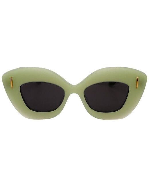 Loewe Green Lw4027I 48Mm Sunglasses