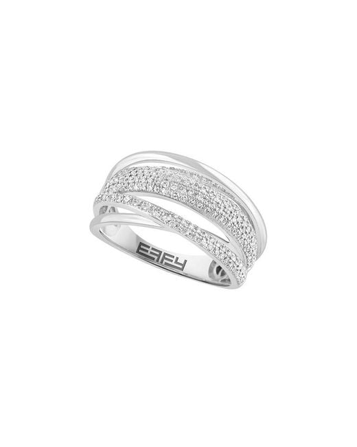 Effy Fine Jewelry White 0.56 Ct. Tw. Diamond Ring