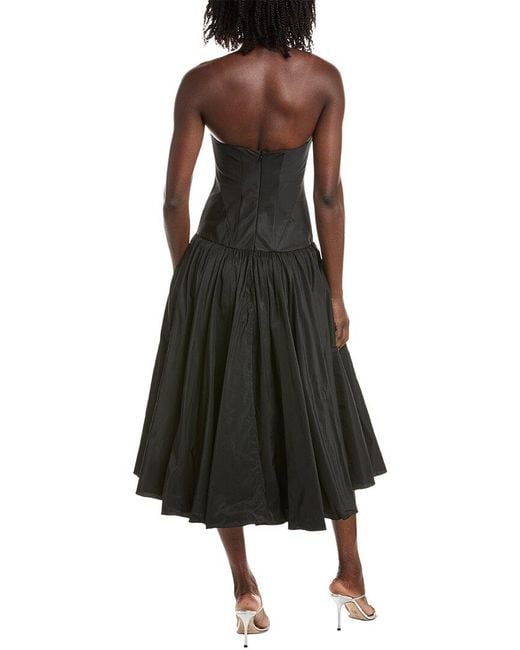 Alexis Black Samira Midi Dress