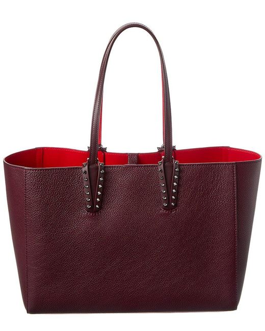 Christian Louboutin Red Cabata Small Leather Tote