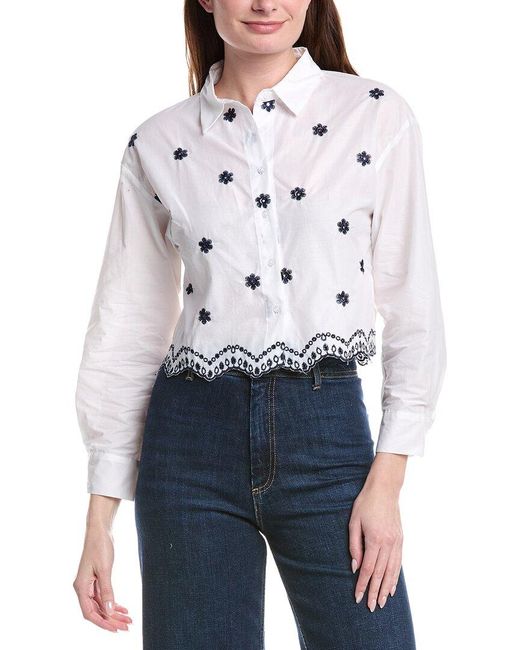 Estellina Blue Top