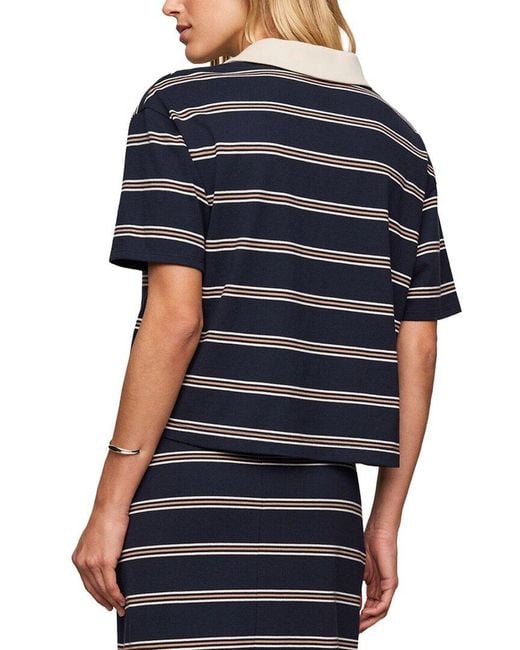 Z Supply Blue Archer Polo Shirt