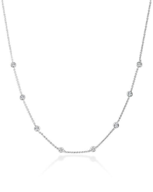 Sabrina Designs Natural 14k 0.60 Ct. Tw. Diamond By The Yard Necklace