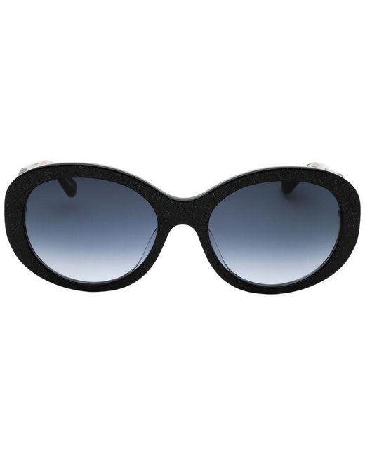 Kate Spade Blue Avah/F/S 56Mm Sunglasses