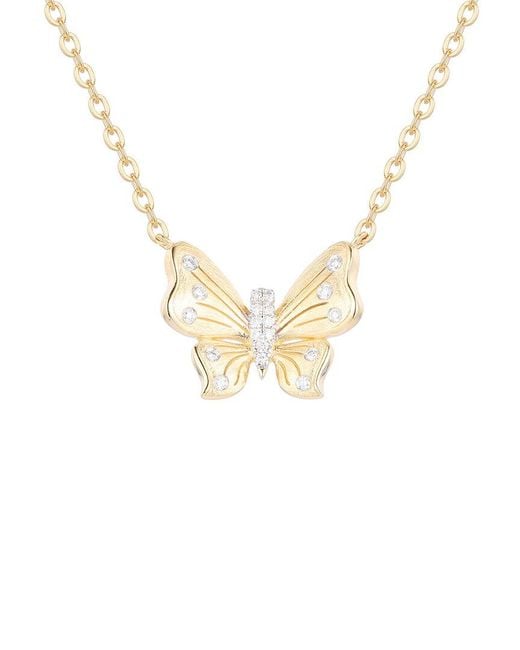 Gregg Ruth Metallic 14K 0.10 Ct. Tw. Diamond Pendant