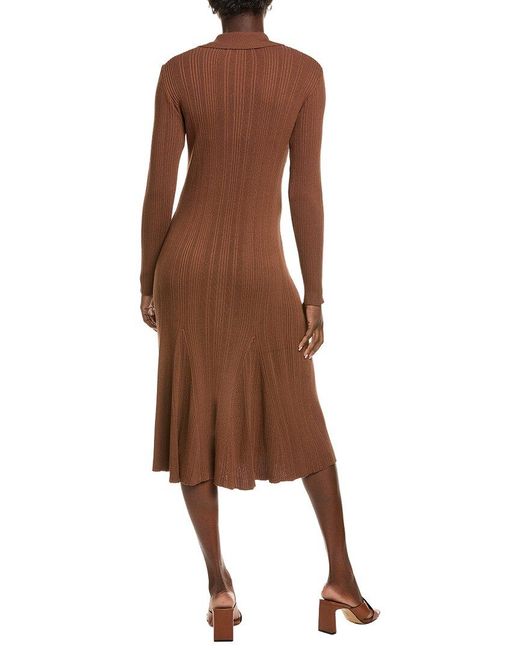 Julia Jordan Brown Sweaterdress