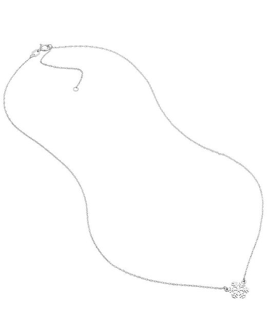 HAWLEY ST White 14K Nature Necklace