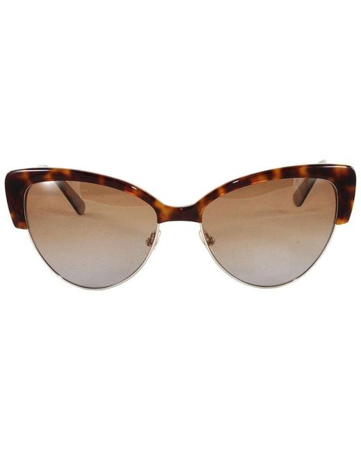 Vera Wang Brown 57Mm Sunglasses