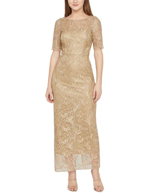 JS Collections Natural Berlin Cocktail Dress