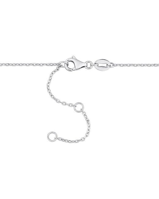 Rina Limor Blue 0.98 Ct. Tw. Aquamarine Bead Necklace