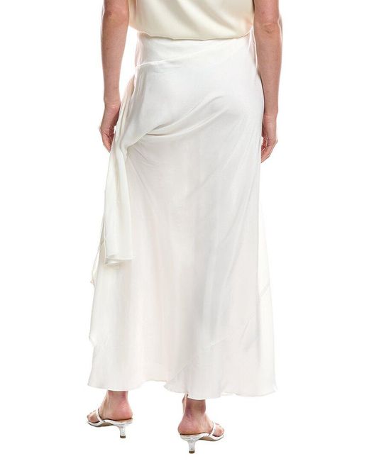 Bardot White Solene Cutout Maxi Skirt