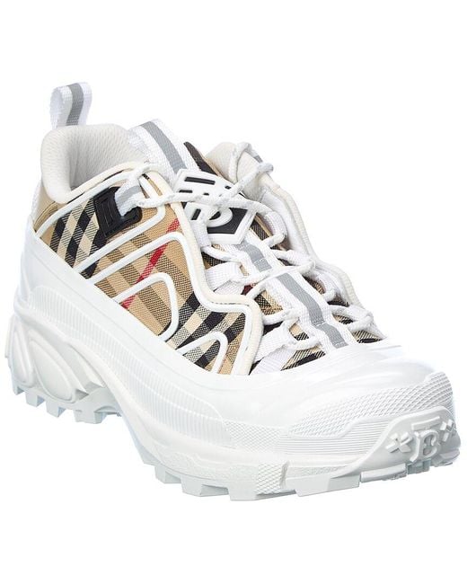 Burberry Multicolor Vintage Check Canvas Sneaker