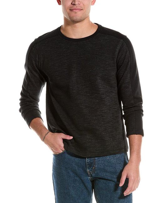 Tommy Bahama Black French Rib Pullover for men
