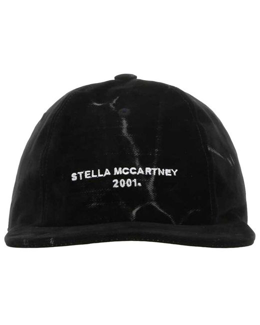 Stella McCartney Black Baseball Hat