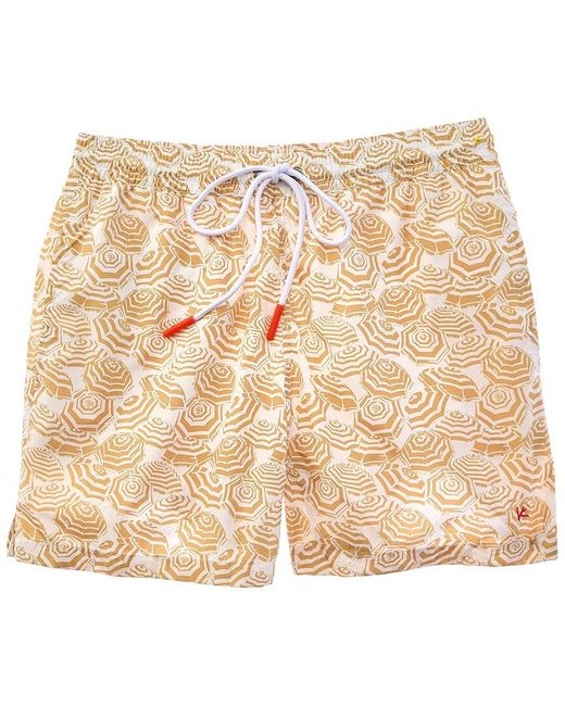 Isaia Natural Swim Short for men
