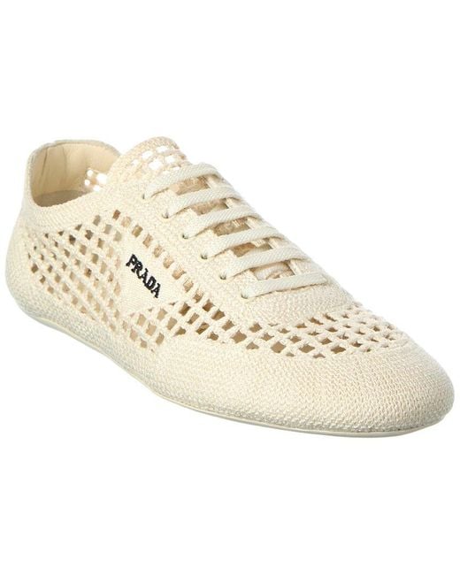Prada Natural Collapse Sneaker