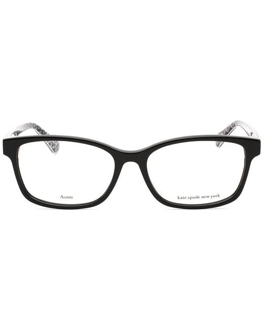 Kate Spade Black Kariane 55Mm Optical Frames