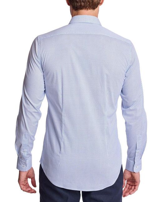 Paisley & Gray Blue Parker Shirt for men