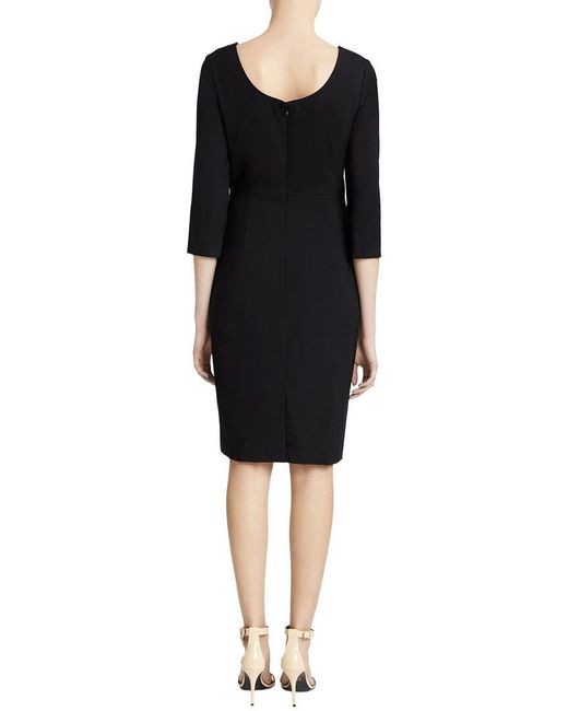 Robe Longue Theory En Laine Mélangée Charbon - Manches Longues Taille P - Occasion Très Bon état