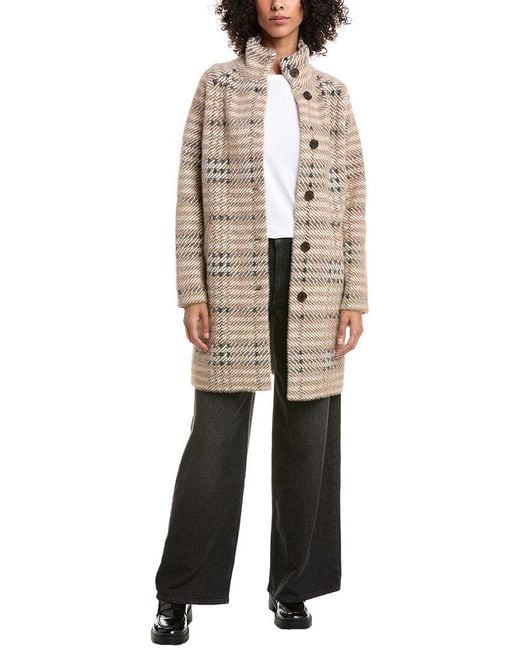 NVLT Natural Patterned Coatigan