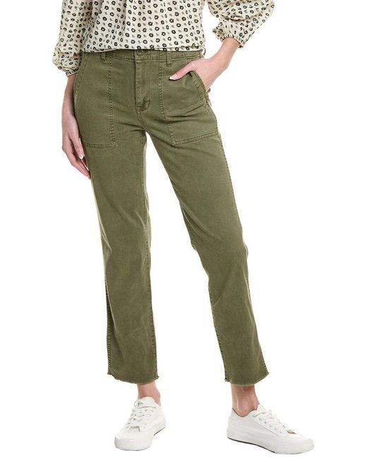 Madewell Green Utility Slim Leg Pant