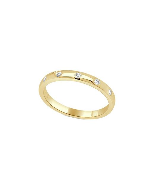 Sabrina Designs Metallic 14K 0.07 Ct. Tw. Diamond Band