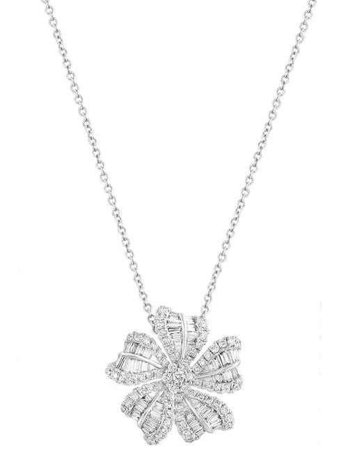 Effy Fine Jewelry White 14K 0.75 Ct. Tw. Diamond Necklace