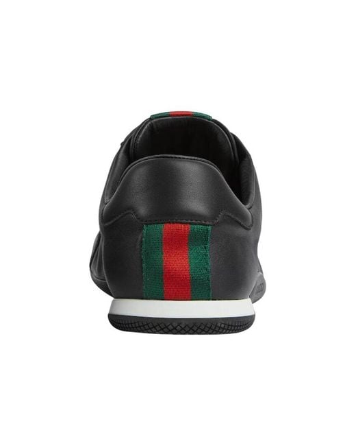 Gucci Black Leather Sneaker for men