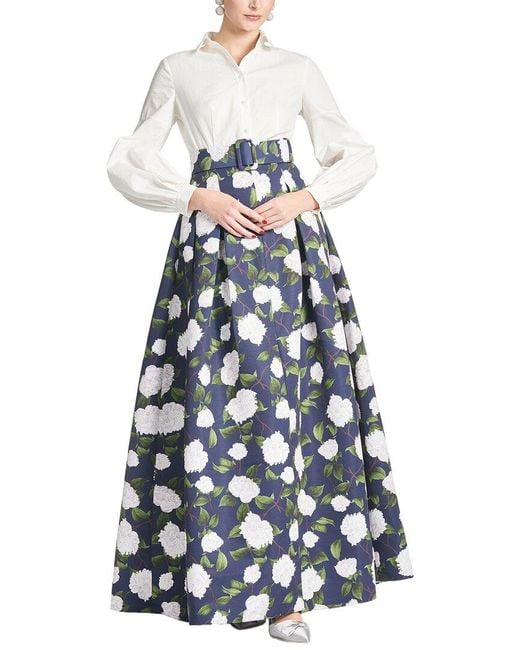 Sachin & Babi Blue Florence Gown