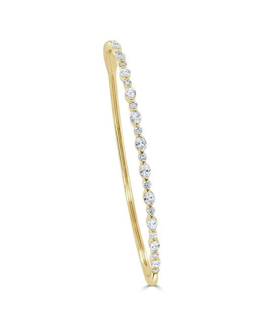 Sabrina Designs Metallic 14K 1.07 Ct. Tw. Diamond Bracelet